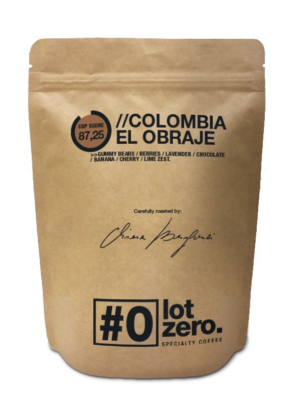COLOMBIA EL OBRAJE - Specialty Whole Beans (250gr)