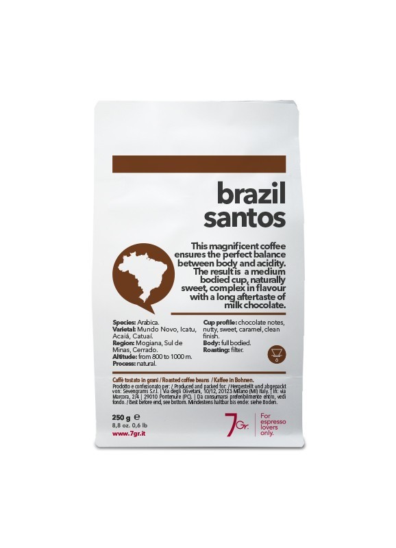 Brazil Santos - Whole Beans (250gr)